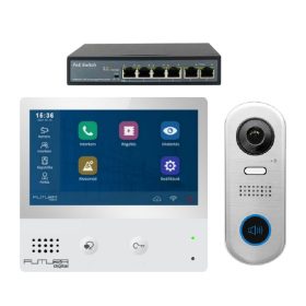   PoE-s színes videó IP kaputelefon szett 7 col FUTURA VIX-47111S