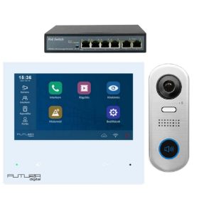   PoE-s színes videó IP kaputelefon szett 7 col FUTURA VIX-48211S