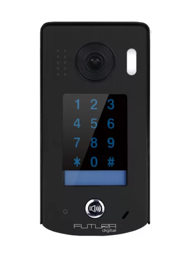 Kódzáras 1 lakásos kamera egys. VIX... szettekhez FUTURA VIX-611/KP