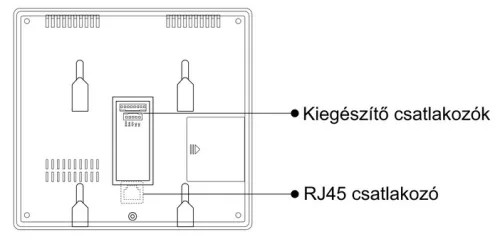 Kiegészítő 7 colos IP beltéri egység Futura VIX...kaputelefon szettekhez. FUTURA VIX-471S