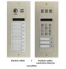 Süllyesztett kültéri keret 3 modulos. VDT-821/3x1-F