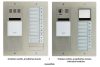Süllyesztett kültéri keret 6 modulos. VDT-821/3x2-F