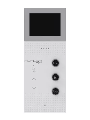 Kiegészítő TFT videó kijelző az FDH-11 audio beltérihez. FDH-11/TFT