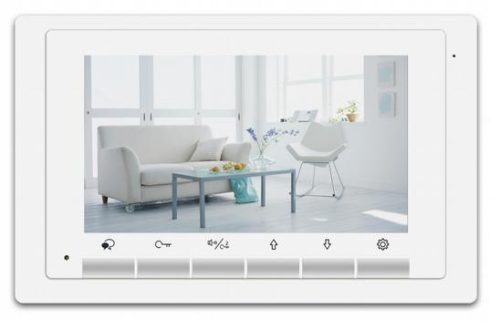 Érintőgombos videó kaputelefon szett 7 col beltéri, KESKENY kültéri. FUTURA VDK-1716/616C