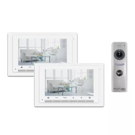   2 beltéris érintőgombos videó kaputelefon szett 7 col beltéri, KESKENY kültéri. FUTURA VDK1726/616C