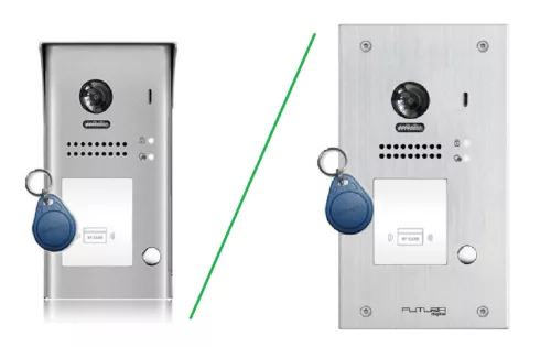 Érintőgombos videó kaputelefon szett 7 col FUTURA VFK-761(W/B)/607/ID/S1