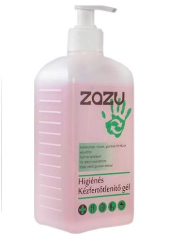 Zazu kézfertőtlenítő gél. 1 liter