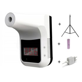 Automata testhőmérséklet mérő (infra hőmérő, lázmérő), homlokon, kézfejen való méréssel. K3 Full   Automata testhőmérséklet mérő (infra hőmérő, lázmérő), homlokon, kézfejen való méréssel. K3 Full