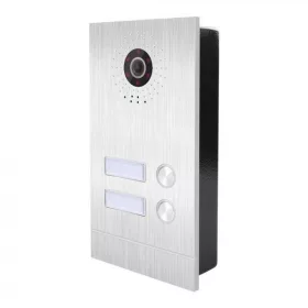   AHD 1080P  SÜLLYESZTETT 2 lakásos kültéri egység. FlexiDoor. FK-220-2 A