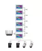 WiFi-s AHD 7 colos IPS érintőképernyős IP kaputelefon SZETT. FlexiDoor. FS-703P223AW