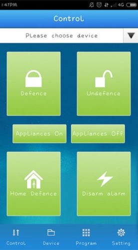 FlexiGuard alap szett. Vezeték nélküli PSTN/GSM hívós riasztó LCD kijelzővel. 