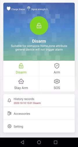 FlexiGuard alap szett. Vezeték nélküli GSM/WiFi riasztó LCD kijelzővel.