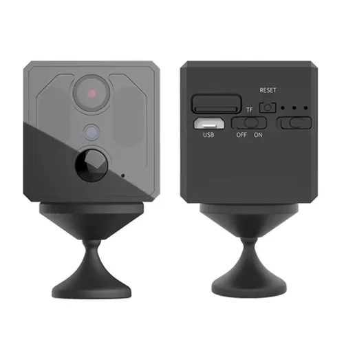 Távmegfigyelő WI-FI IP mini kamera mikrofonnal, SD kártya hellyel. TB2277-s3
