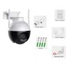 Kültéri forgatható 3 MP HD WiFi-s IP kamera 2 irányú hanggal.  TB2541_H1