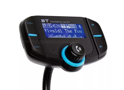 Telefon kihangosító és BT-FM modulátor FMBT XPRO