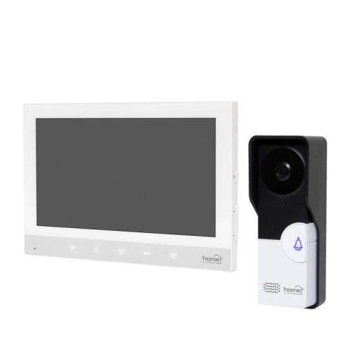 Színes videó kaputelefon 7 coll. DPV260 érintőgombos, HOME