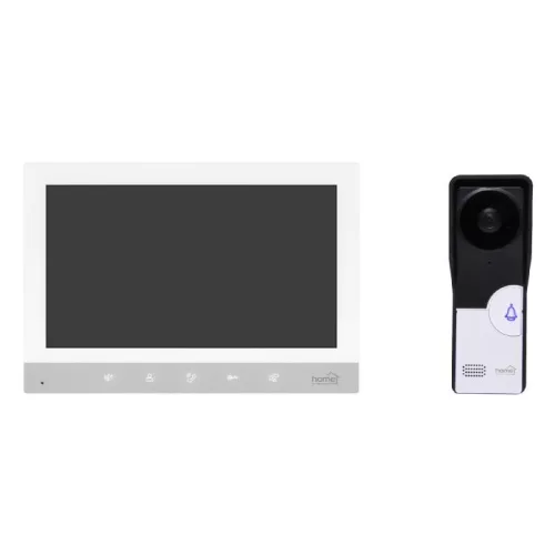 Színes videó kaputelefon 7 coll. DPV260 érintőgombos, HOME