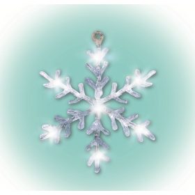 LED-es ablakdísz, hókristály. KID 701