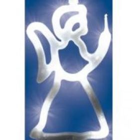 LEDes angyal ablakdísz. KID 413