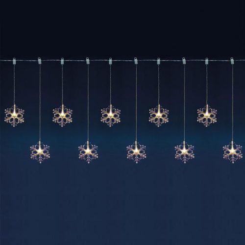 LED-es hókristály fényfüggöny KAF 8/F