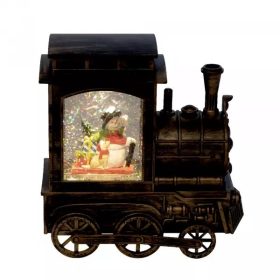 LED-es vízkeveréses lámpa csillámokkal. Mozdony. LTN 14 LED-es vízkeveréses lámpa csillámokkal. Mozdony. LTN 14