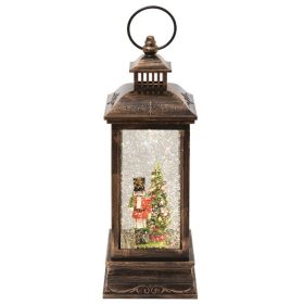 LED-es lámpás vízkeveréssel, csillámokkal, katonával LTN 17.   LED-es lámpás vízkeveréssel, csillámokkal, katonával LTN 17.