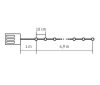 LED-es izzósor, 8 programos, IDÕZÍTÕS, 4,9 m, ELEMES. MLC 58/WH