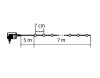 LED-es FÉNYÉRZÉKELÕS fényfüzér KTL 108/M