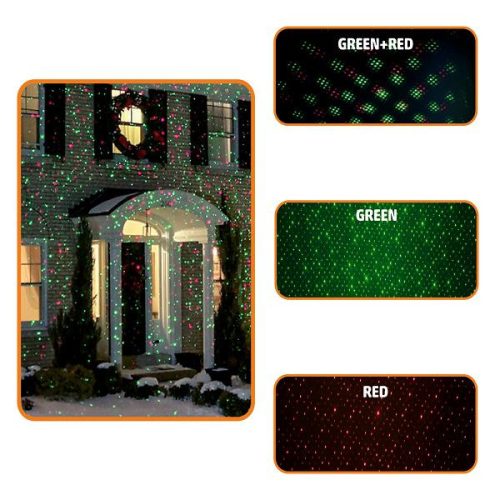 Lézer projektor, 2 színű, mozgófényű, figurás. DL IP 8