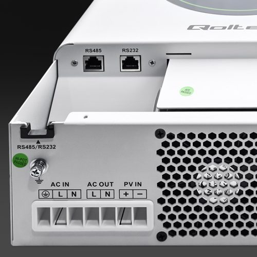 6,2 kW Off grid hybrid szolár inverter. MPPT, BMS. 48 V. 120 A, Tiszta szinusz. 53866