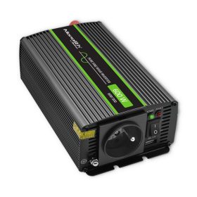 Inverter, tiszta szinuszos, 12 V/230 V, 300 W/600 W. 51932 Inverter, tiszta szinuszos, 12 V/230 V, 300 W/600 W. 51932