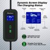 3 fázisú, állítható áramú (8- 16 A), 11 kW, időzíthető Type 2 EV (elektromos autó)  töltő, 5 m. WiFi. 52478