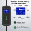 Állítható áramú (16 - 32 A), 7 kW, időzíthető Type 2 EV (elektromos autó)  töltő, 5 m. WiFi.  52477