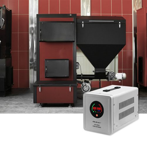 Szünetmentes tápegység (UPS) és inverter, FŰTÉSHEZ is. 500 VA, 12/230 V, állandó fázis. Tiszta szinusz. 50716