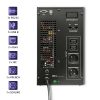  UPS szünetmentes tápegység, Online, Tiszta szinusz. 3 kVA / 2 400 W | LCD.  53043 Qoltec