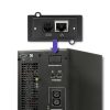  UPS szünetmentes tápegység, Online, Tiszta szinusz. 3 kVA / 2 400 W | LCD.  53043 Qoltec
