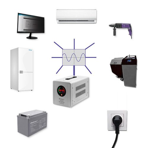 Szünetmentes tápegység (UPS) és inverter FŰTÉSHEZ is. 800 VA, 12/230 V, Tiszta szinusz. 50720