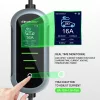 1 és 3 fázisú (230 V/400 V), állítható áramú (8- 16 A), max. 11 kW, időzíthető Type 2 EV (elektromos autó)  töltő, 5 m. WiFi. 52720