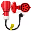 Hálózati adapter  kábel elektromos autó töltőhöz. SCHUKO 230 V - CEE 16 A 5P aljzat ,  max 16 A , 3,5 kW. 52724