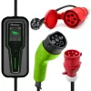 Hálózati adapter  kábel elektromos autó töltőhöz. SCHUKO 230 V - CEE 16 A 5P aljzat ,  max 16 A , 3,5 kW. 52724