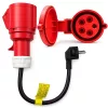 Hálózati adapter kábel elektromos autó töltőhöz, SCHUKO 230 V-CEE 32 A 5P aljzat, max. 16 A, 3,5 kW. 52439