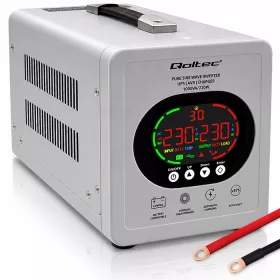   Szünetmentes tápegység (UPS) +AVR és inverter FŰTÉSHEZ is. 1000 VA,/720 W 12/230 V, Tiszta szinusz. 50451