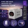 Szünetmentes tápegység (UPS) +AVR és inverter FŰTÉSHEZ is. 1000 VA,/720 W 12/230 V, Tiszta szinusz. 50451
