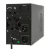  UPS szünetmentes tápegység, Online, Tiszta szinusz. 1 kVA / 800 W | LCD.  52640 Qoltec
