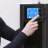  UPS szünetmentes tápegység, Online, Tiszta szinusz. 1 kVA / 800 W | LCD.  52640 Qoltec