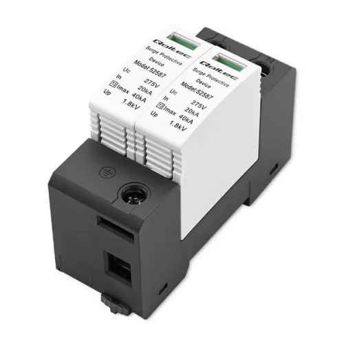 AC túlfeszültség levezető. 2 pólus, (230 V-os hálózathoz) 275 V. 52587