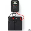 Feszültség kiegyenlítő 24 V-os akkumulátor telephez (2x12 V), LCD kijelzővel, 5 A, AGM, GEL, Deep Cycle, LiFePO4. 51099