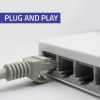 Switch 8 RJ45,  1000 Mb/s, gyors Ethernet. 52248