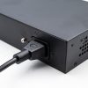 PoE Switch 4 x  RJ45 PoE,  1 x RJ45 Uplink, 1 x SFP,  65 W, 1000 Mb/s. 52296