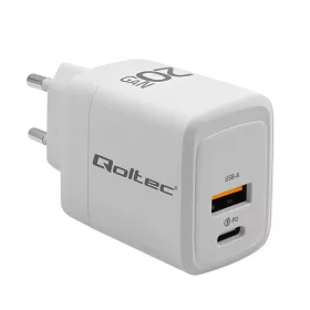   GaN 20 W-os töltő 5-20 V, 1,5-3 A, 1 x USB-C PD, 1 x USB QC 3.0. 51823